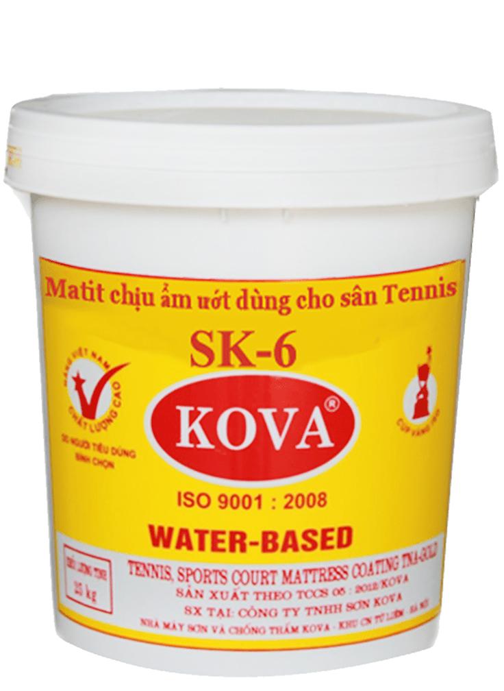 Bột mastic Kova SK6 cho sân tennis Bột mastic Kova SK6 cho sân tennis