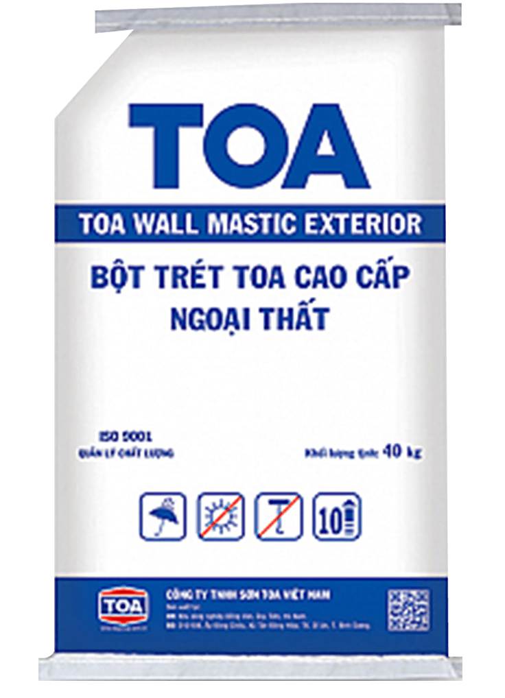 Bột trét ngoại thất Toa Wall Mastic Ext