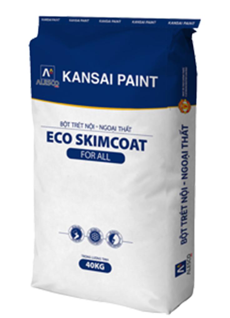 Bột trét nội ngoại thất Kansai Eco Skimcoat