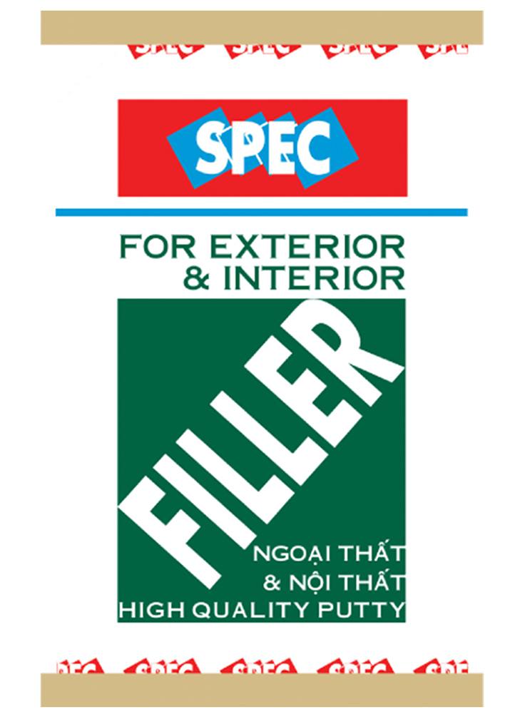 Bột trét nội ngoại thất Spec Filler Bột trét nội ngoại thất Spec Filler