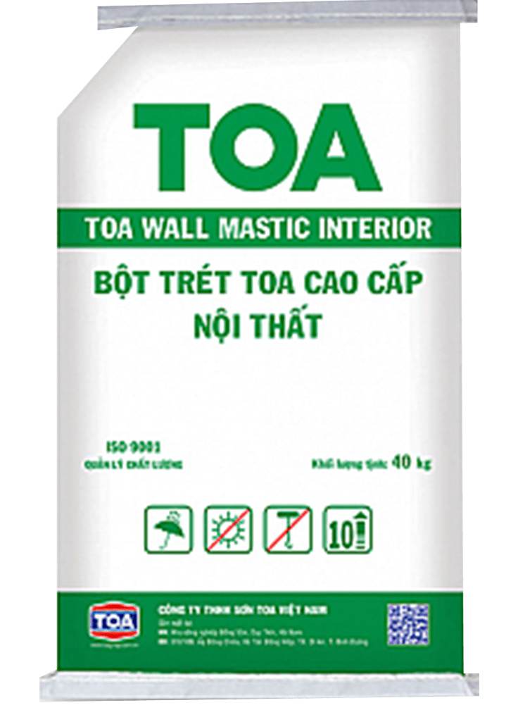Bột trét nội thất Toa Wall Mastic Int