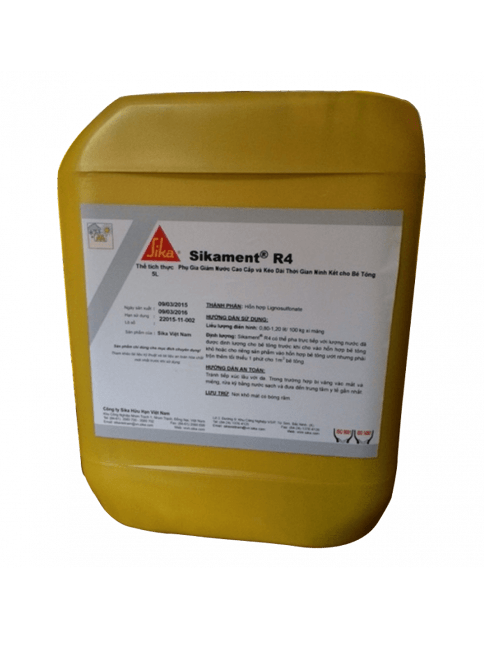 Phụ gia bê tông Sikament R4