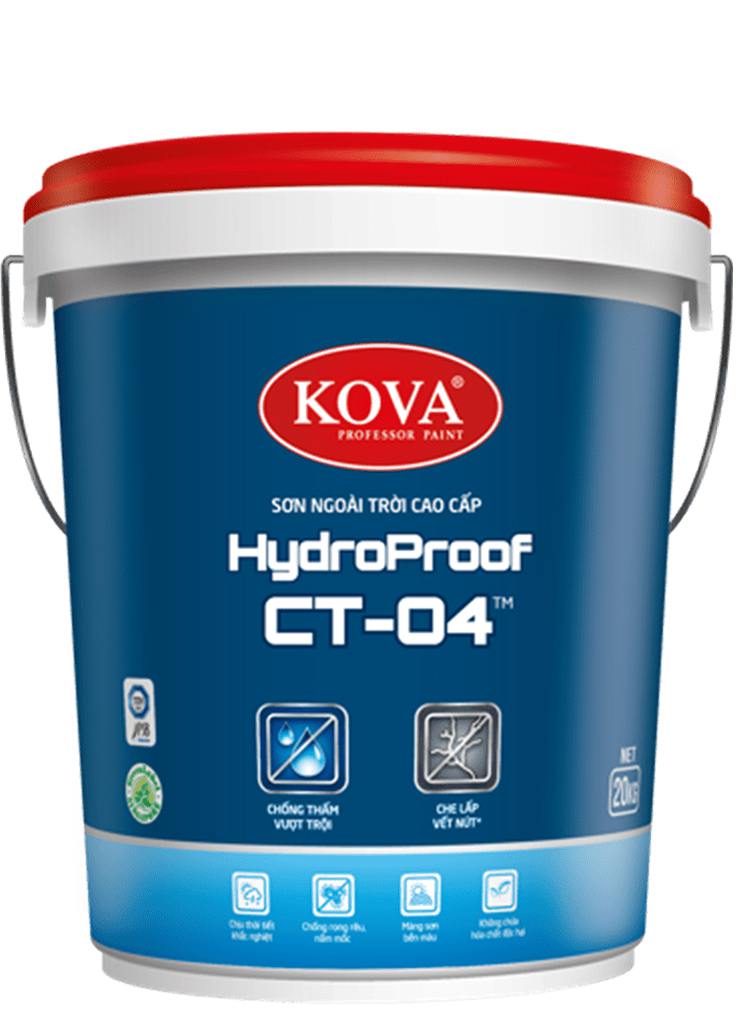 Sơn chống thấm ngoại thất Kova CT04 Sơn chống thấm ngoại thất Kova CT04