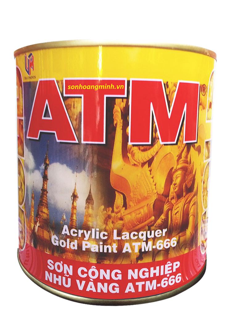 Sơn công nghiệp Galant nhũ vàng 666