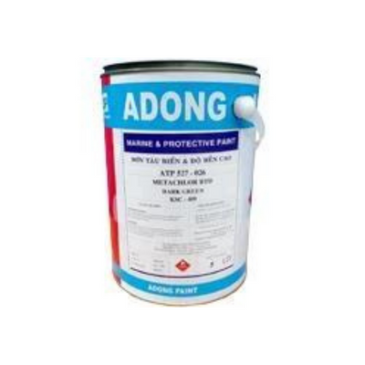 Sơn Epoxy dung môi Á Đông Metachlor BTD đen & nhạt 5L