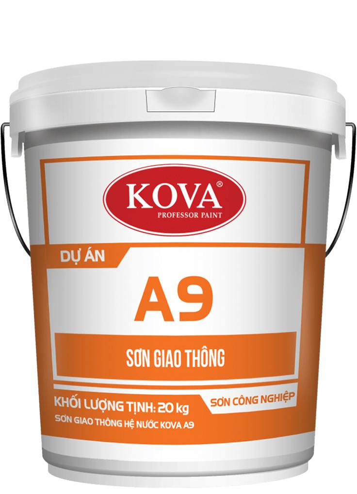 Sơn giao thông hệ nước Kova A9