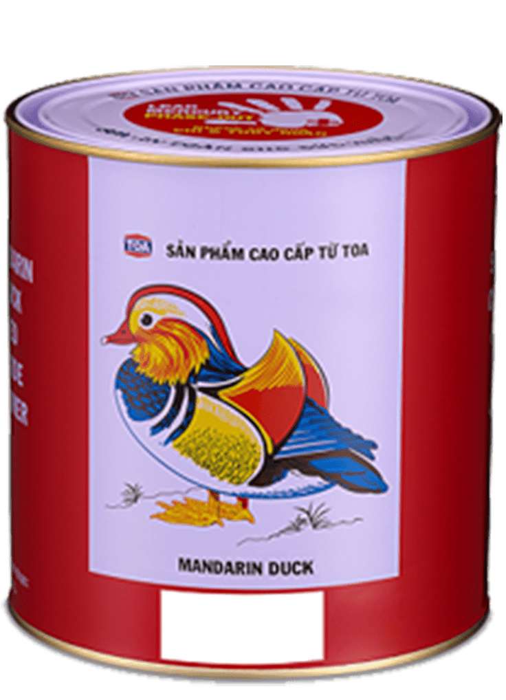 Sơn lót chống rỉ Toa hiệu Con Vịt đỏ-xám