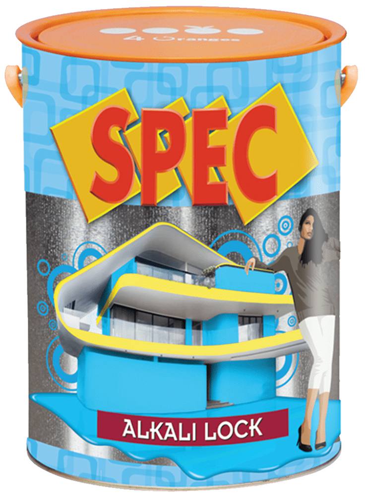 Sơn lót kháng kiềm Spec gốc nước Alkali Lock Sơn lót kháng kiềm Spec gốc nước Alkali Lock