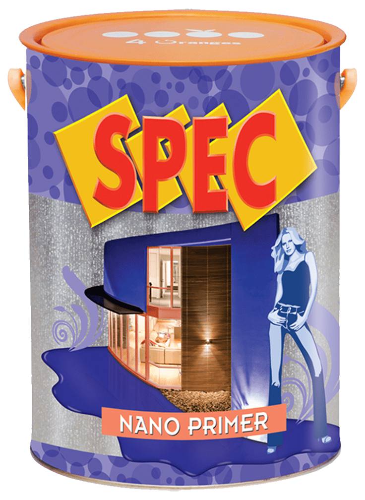 Sơn lót kháng kiềm Spec gốc nước Nano Primer Sơn lót kháng kiềm Spec gốc nước Nano Primer
