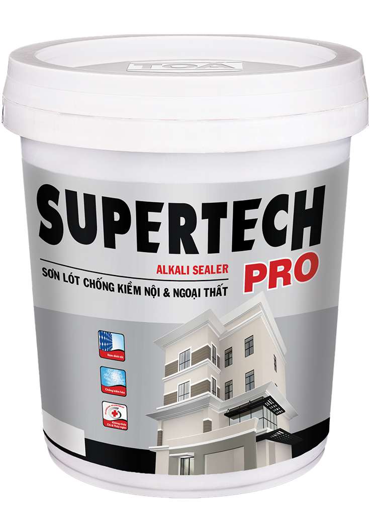 Sơn lót Toa Supertech Pro Alkali Sealer Sơn lót Toa Supertech Pro Alkali Sealer