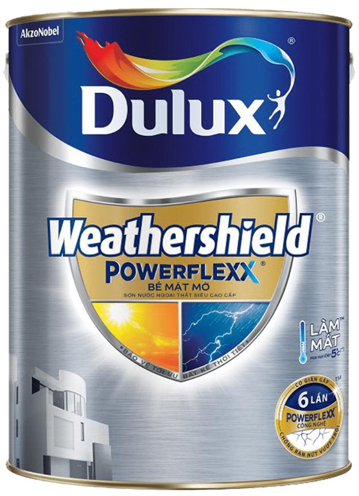 Sơn ngoại thất Dulux Weathershield Powerflexx