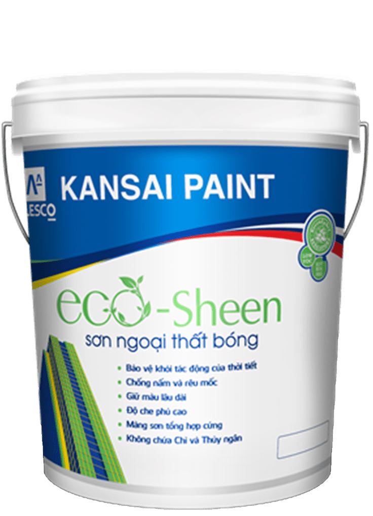 Sơn ngoại thất Kansai Eco Sheen Sơn ngoại thất Kansai Eco Sheen