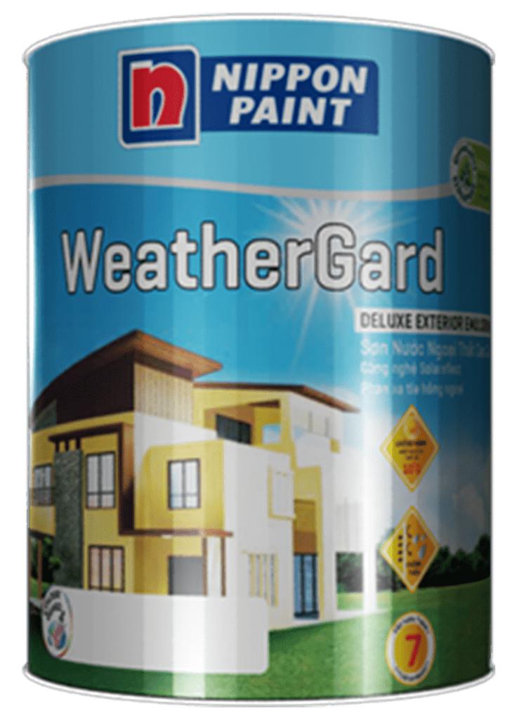 Sơn ngoại thất Nippon Weathergard bóng