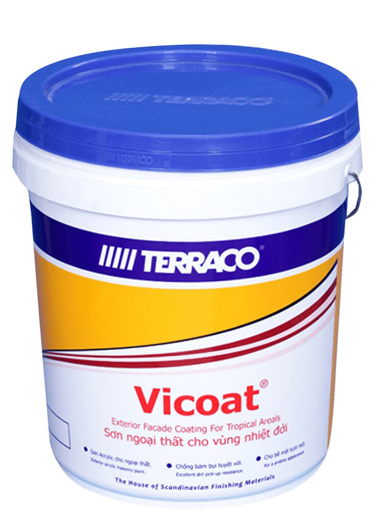 Sơn ngoại thất Terraco Vicoat