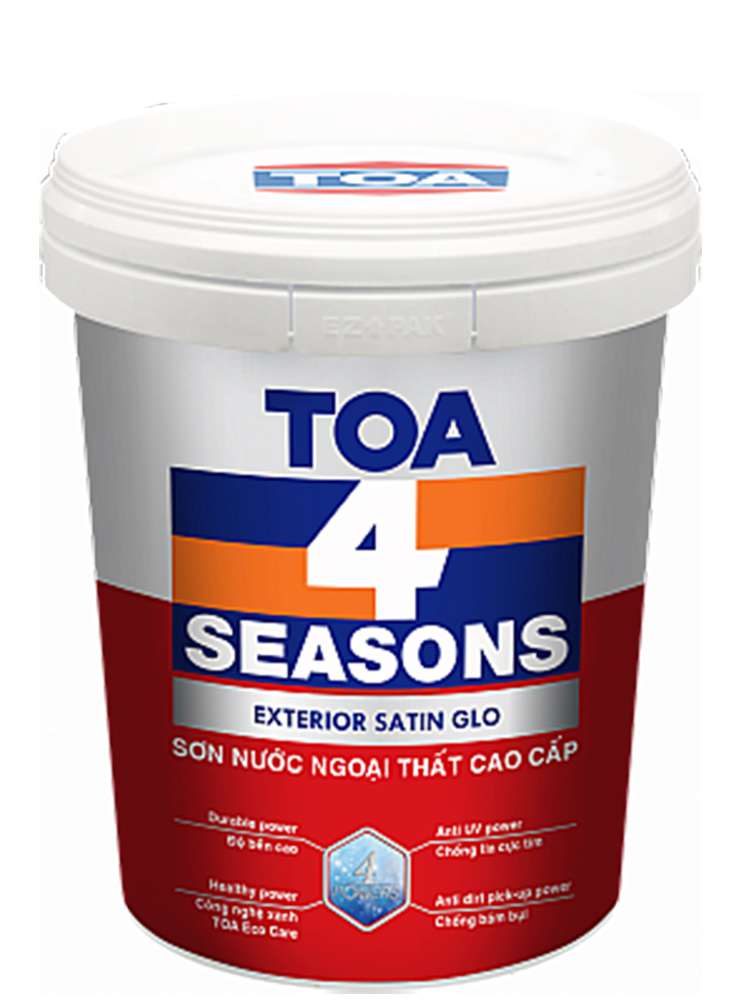 Sơn ngoại thất Toa 4 Seasons Satin Glo