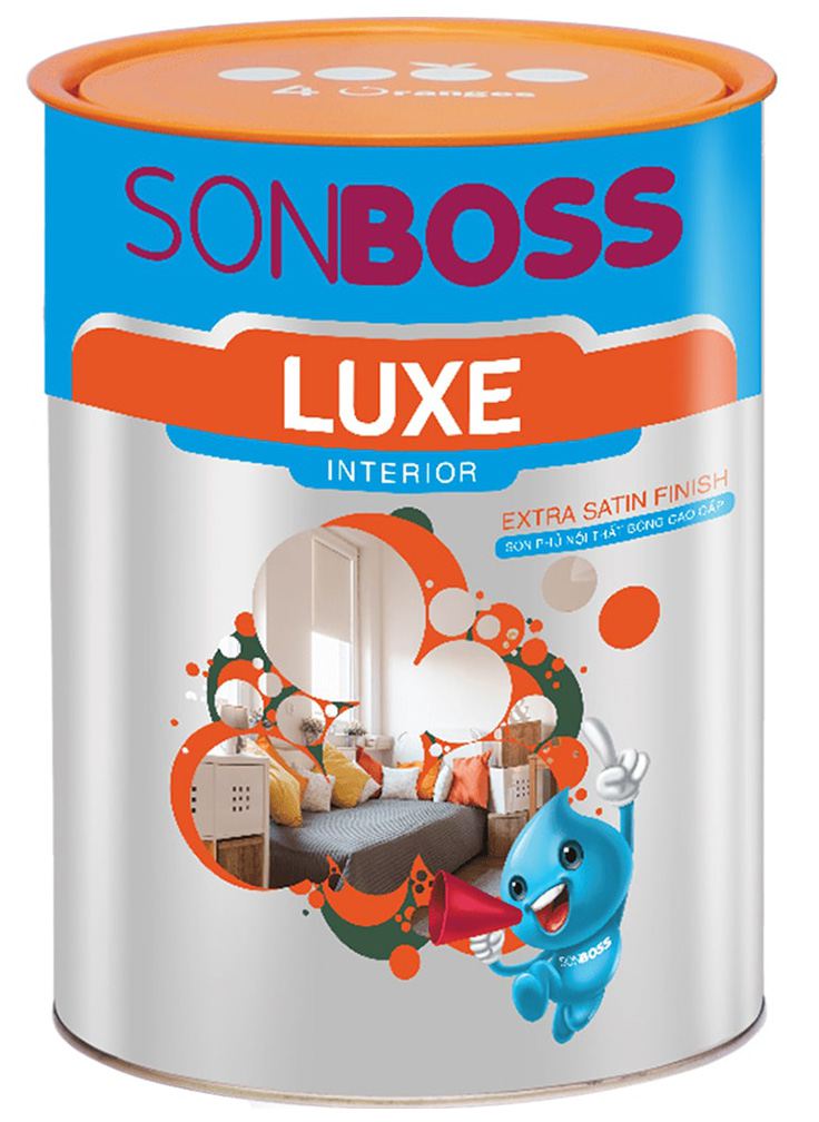 Sơn nội thất Boss Satin Finish Sơn nội thất Boss Satin Finish