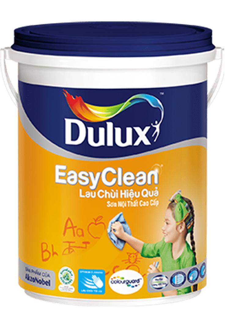 Sơn nội thất Dulux lau chùi hiệu quả