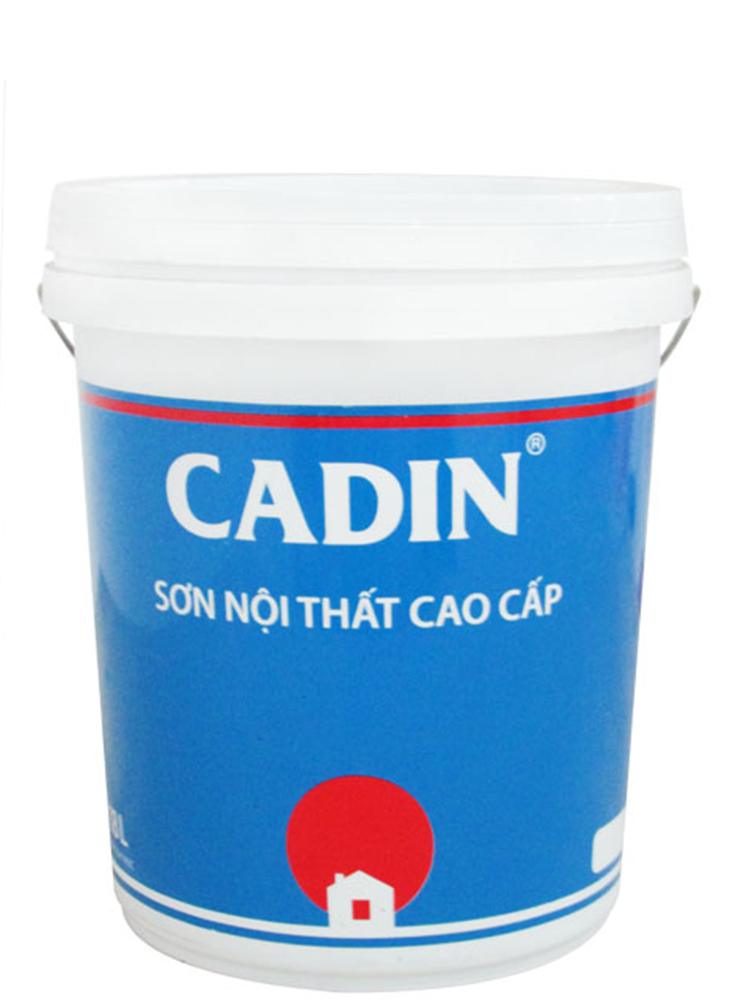Sơn nội thất lau chùi thoải mái mờ Cadin (trắng) Sơn nội thất lau chùi thoải mái mờ Cadin (trắng)