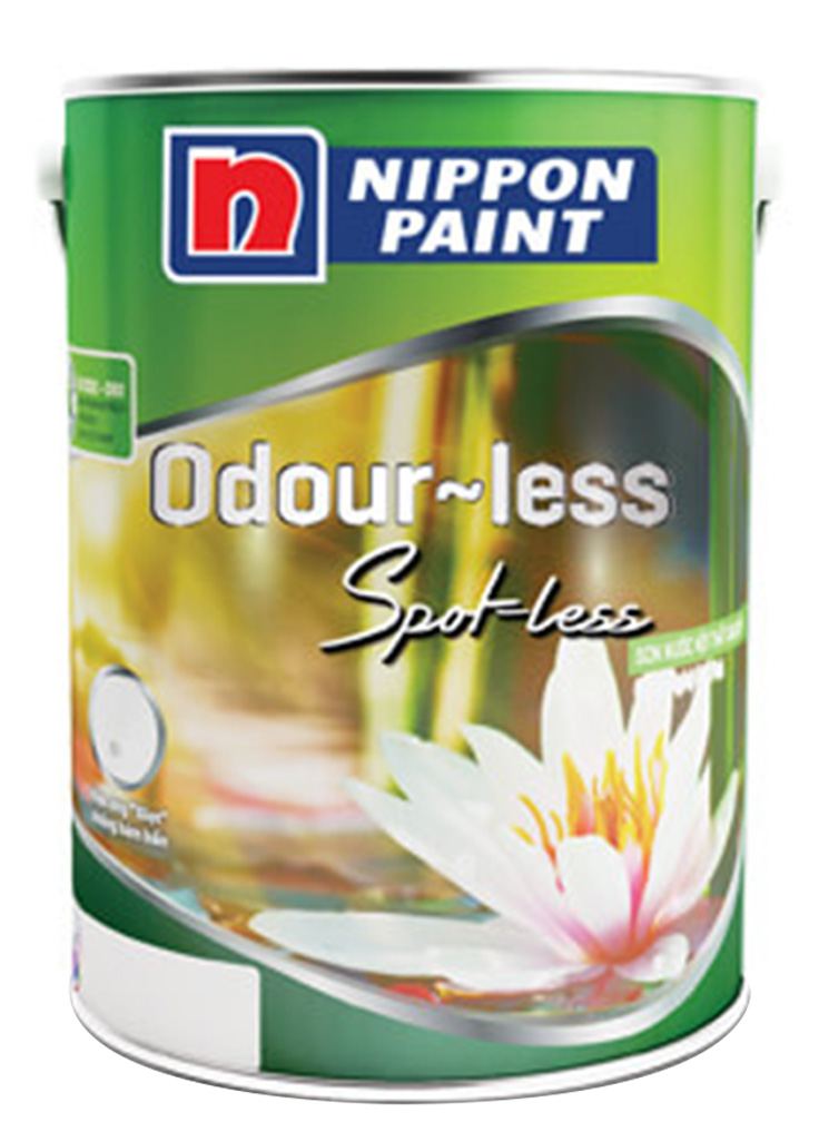 Sơn nội thất Nippon Odourless Spot_Less