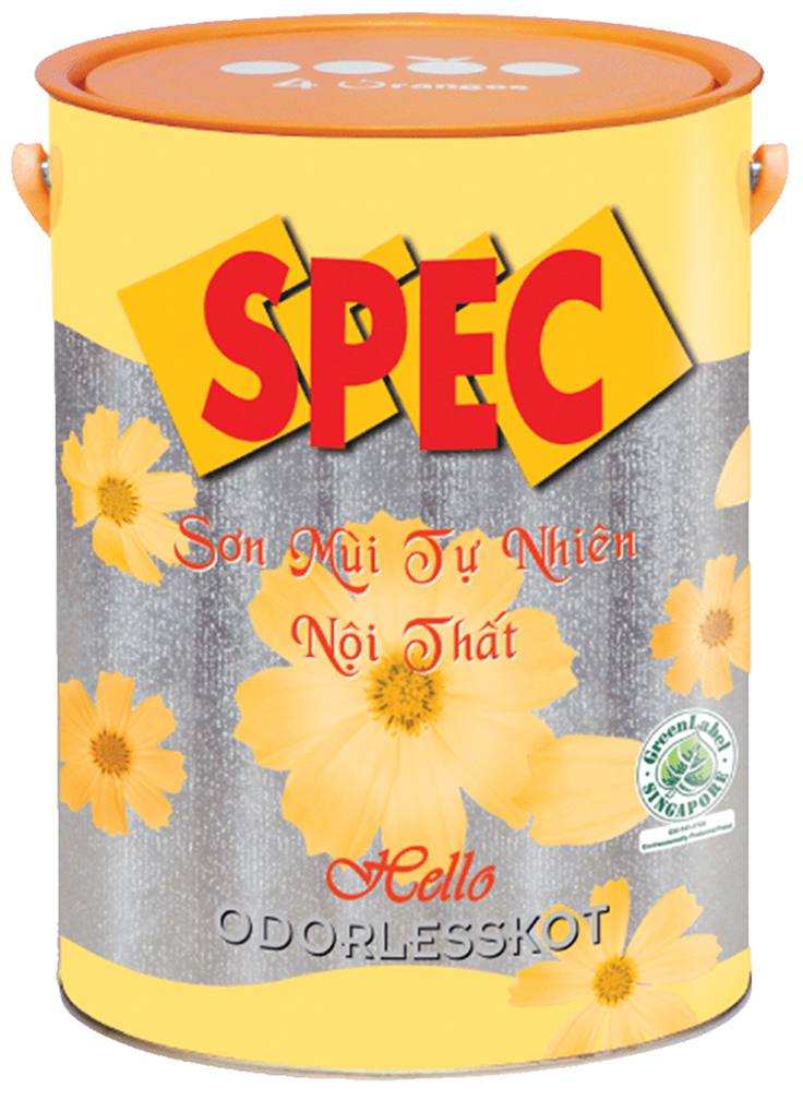 Sơn nội thất Spec Hello Odorlesskot – Màu 111