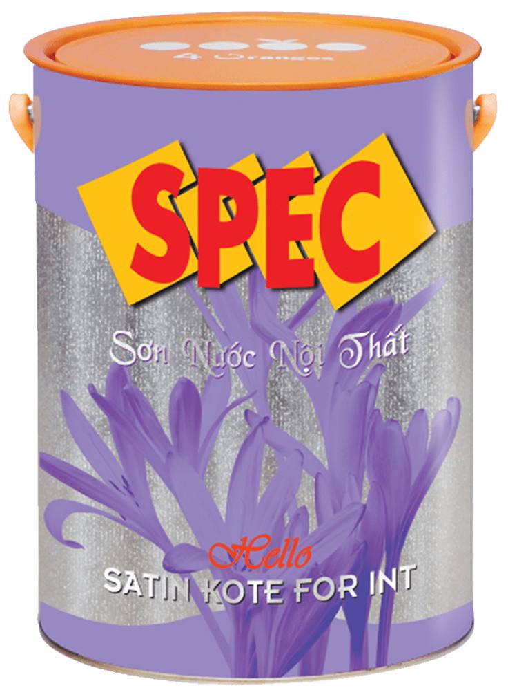 Sơn nội thất Spec Hello Satin For Int – Màu 111