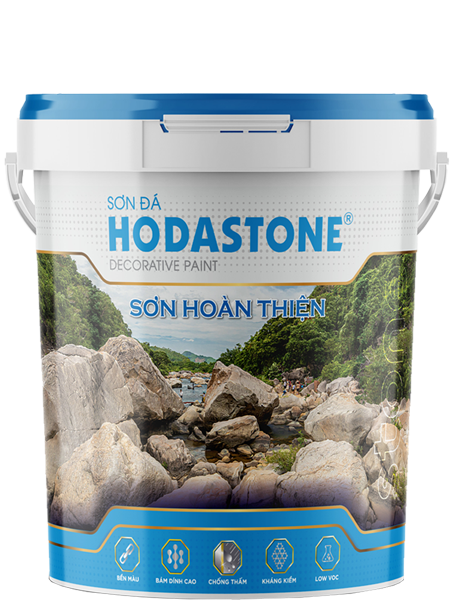 Sơn Phủ Giả Đá Nội Ngoại Thất Hòa Bình HTC M100 Sơn Phủ Giả Đá Nội Ngoại Thất Hòa Bình HTC M100