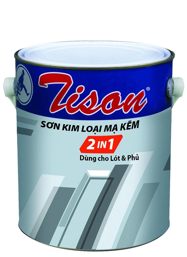 Sơn sắt mạ kẽm Tison xám Sơn sắt mạ kẽm Tison xám