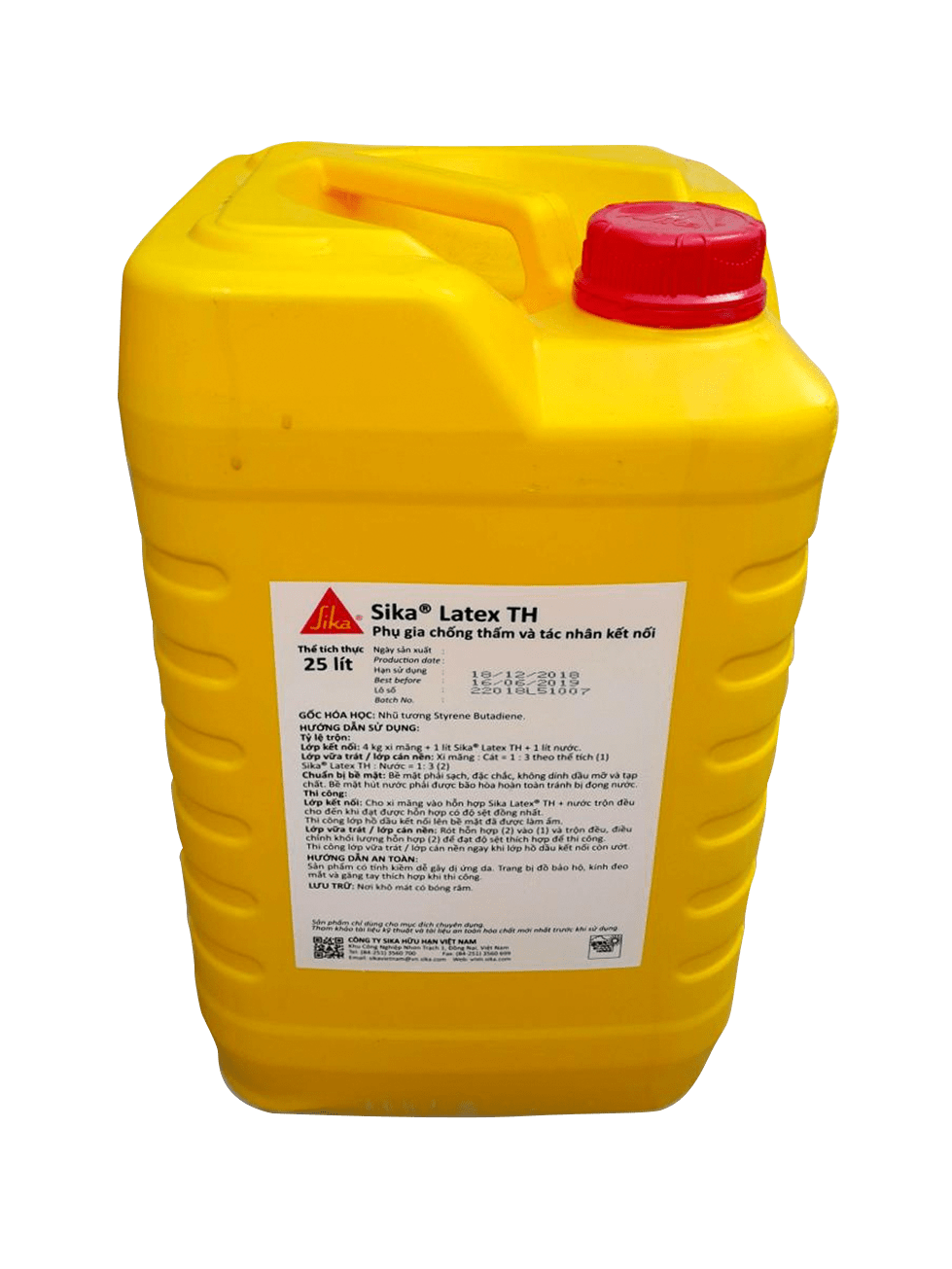 Sửa chữa bê tông Sika Latex TH