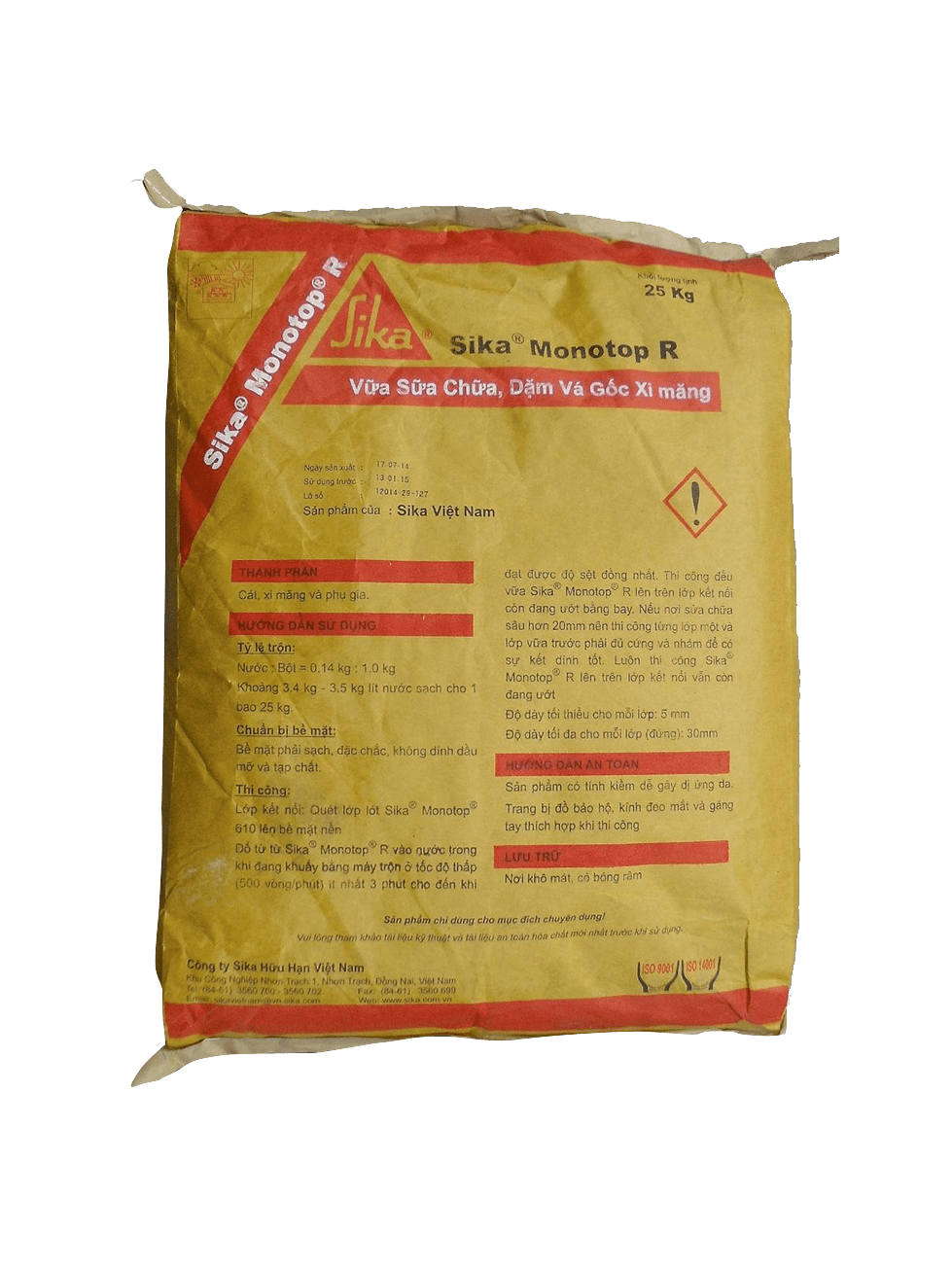 Sửa chữa bê tông Sika Monotop R