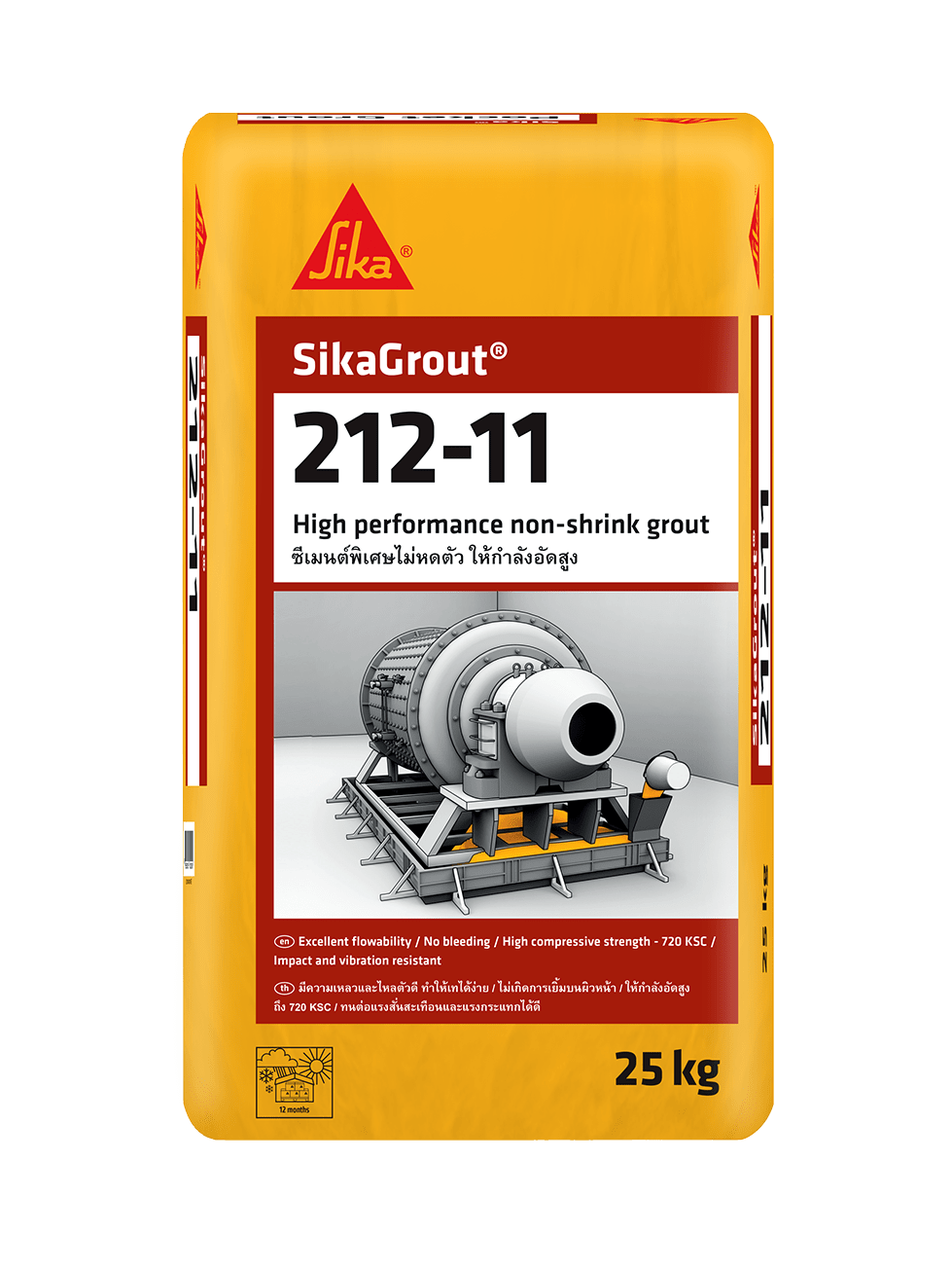 Vữa rót gốc xi măng Sika Grout 212-11