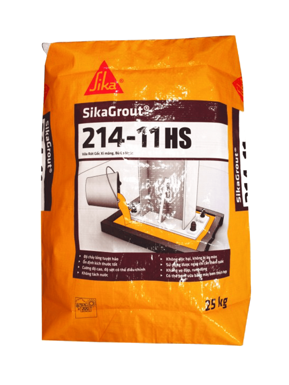 Vữa rót gốc xi măng Sika Grout 214-11 HS