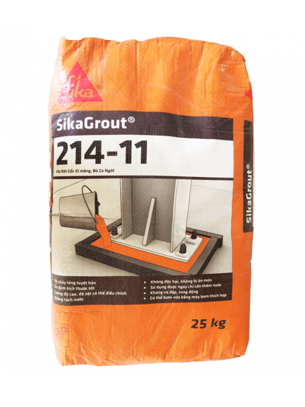 Vữa rót gốc xi măng Sika Grout 214-11