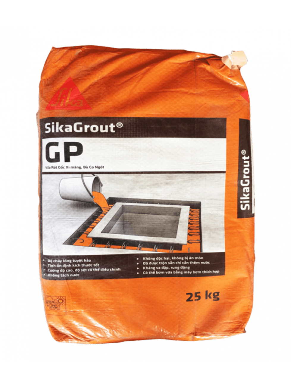 Vữa rót gốc xi măng Sika Grout GP